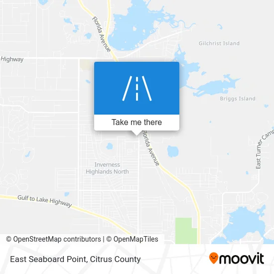 East Seaboard Point map