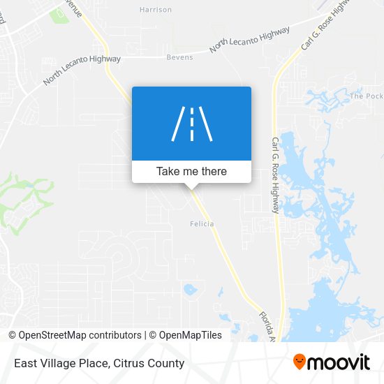 East Village Place map