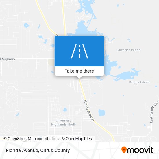 Mapa de Florida Avenue