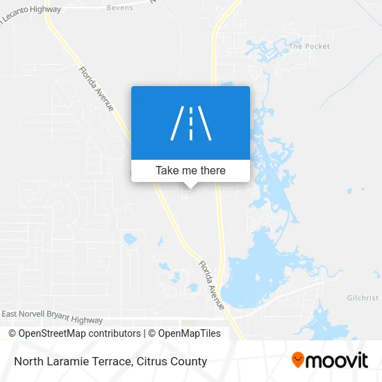 Mapa de North Laramie Terrace