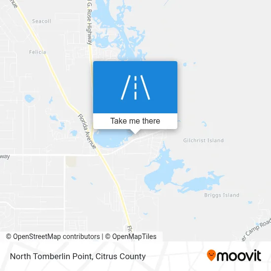 North Tomberlin Point map
