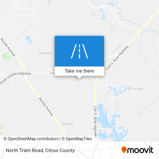 Mapa de North Tram Road