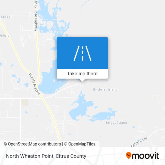 North Wheaton Point map