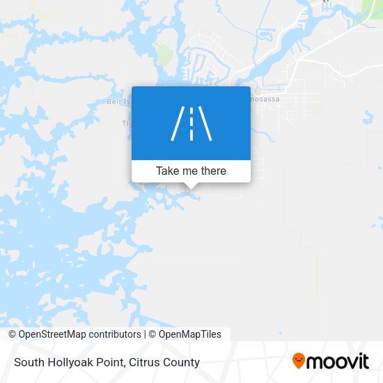 Mapa de South Hollyoak Point