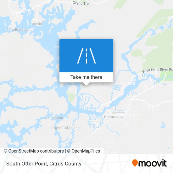South Otter Point map