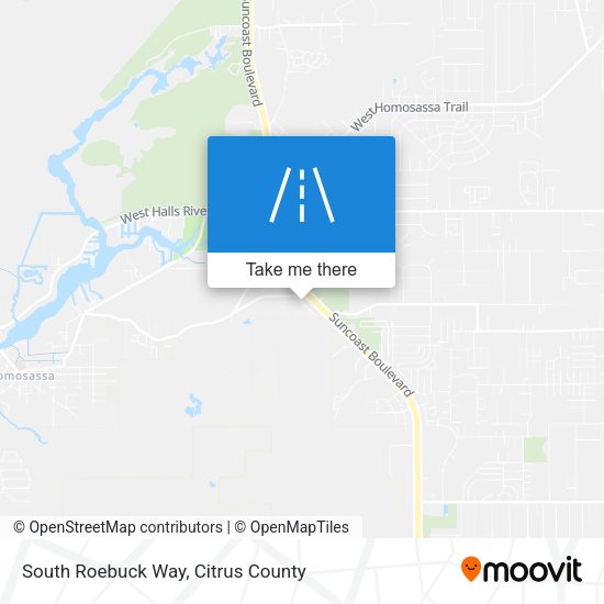 Mapa de South Roebuck Way