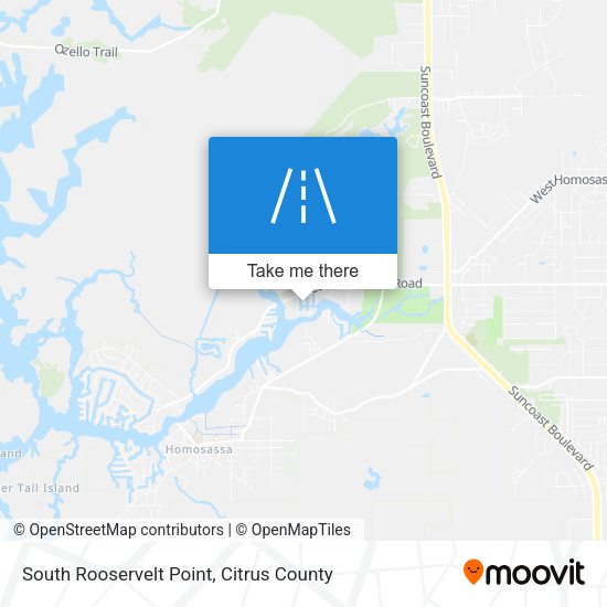 South Rooservelt Point map