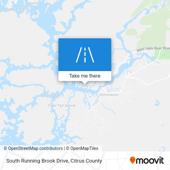 Mapa de South Running Brook Drive