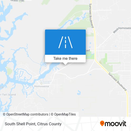 Mapa de South Shell Point