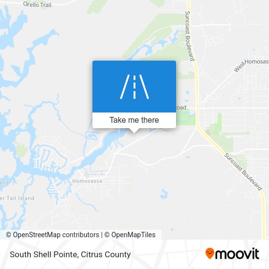 Mapa de South Shell Pointe