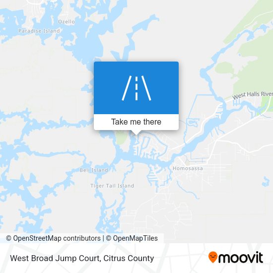 West Broad Jump Court map