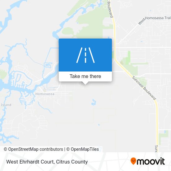 West Ehrhardt Court map