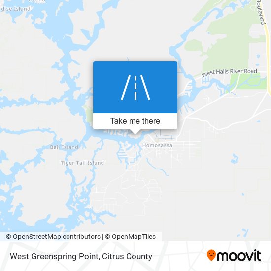 West Greenspring Point map