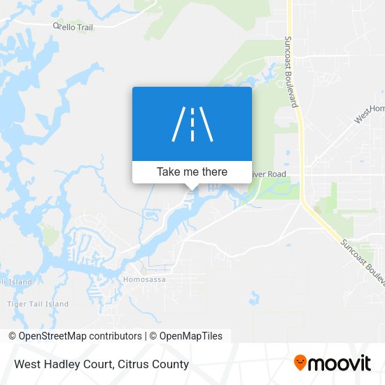 West Hadley Court map