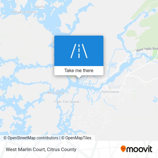 West Marlin Court map