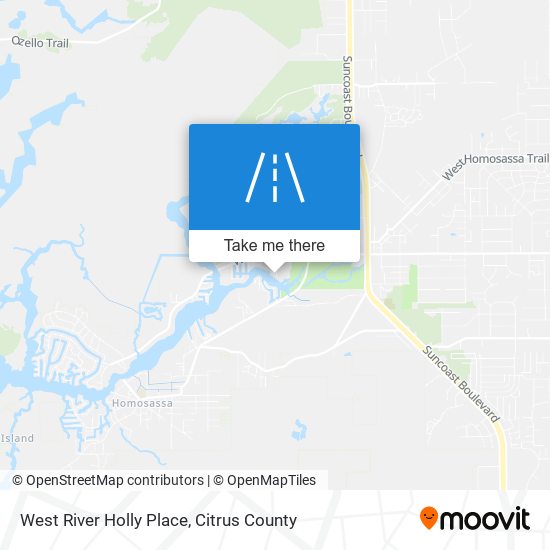 West River Holly Place map