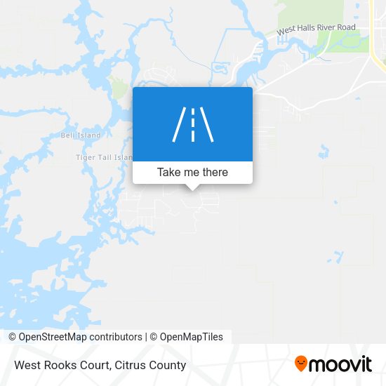 West Rooks Court map