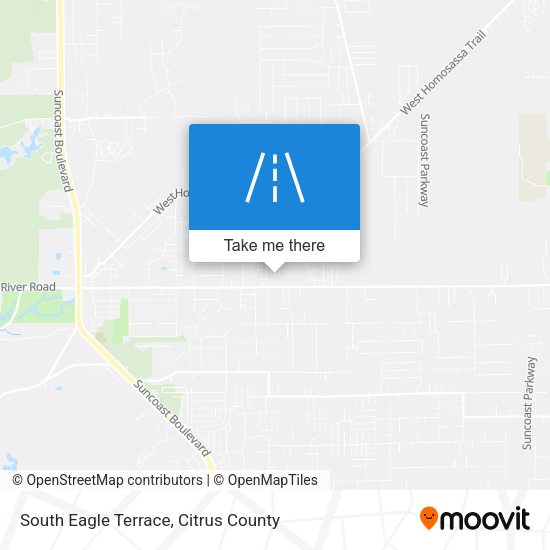 South Eagle Terrace map