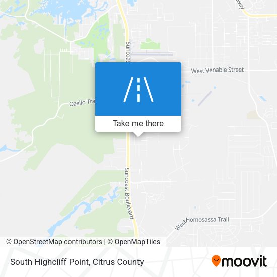 South Highcliff Point map