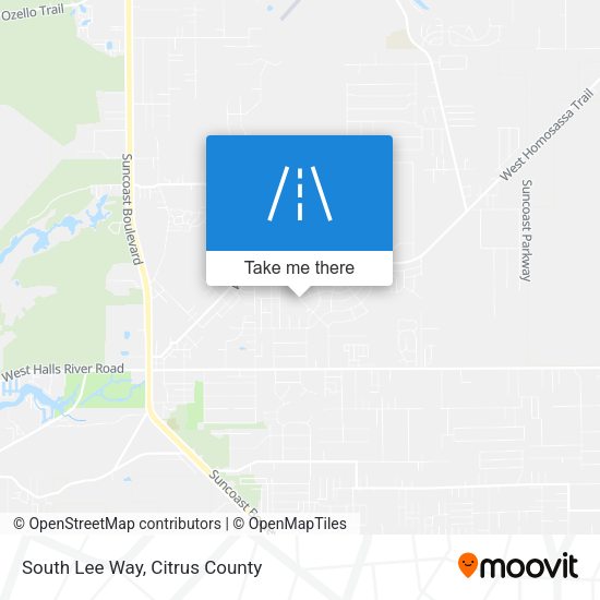 Mapa de South Lee Way
