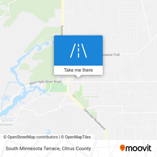 Mapa de South Minnesota Terrace