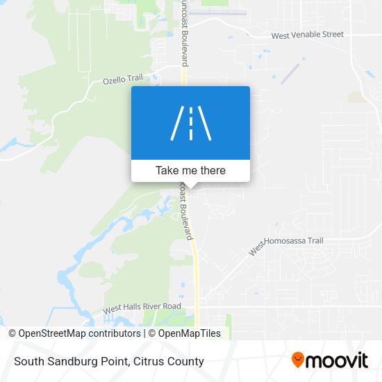 Mapa de South Sandburg Point