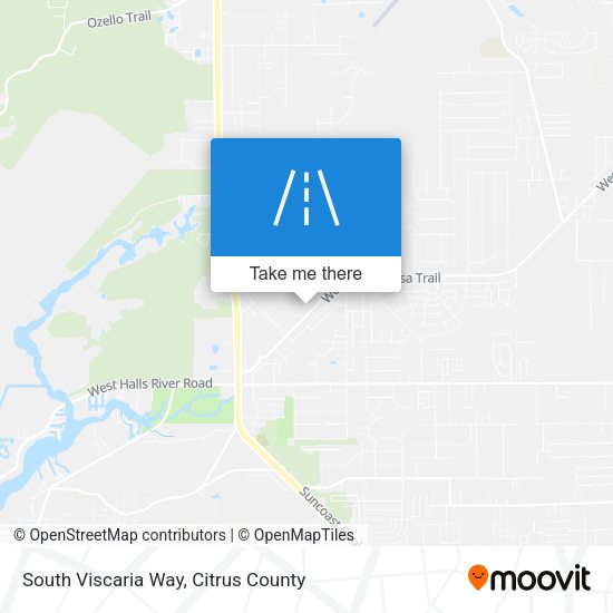 South Viscaria Way map