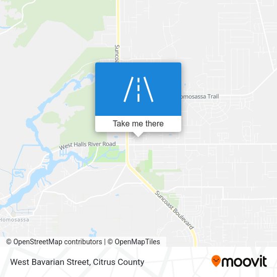 Mapa de West Bavarian Street