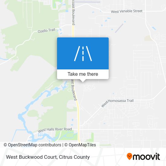 Mapa de West Buckwood Court
