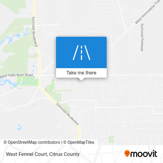 West Fennel Court map