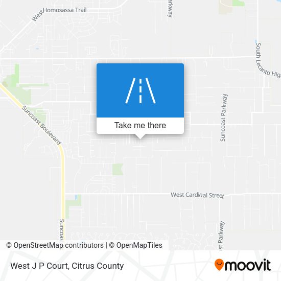 West J P Court map