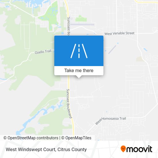 West Windswept Court map