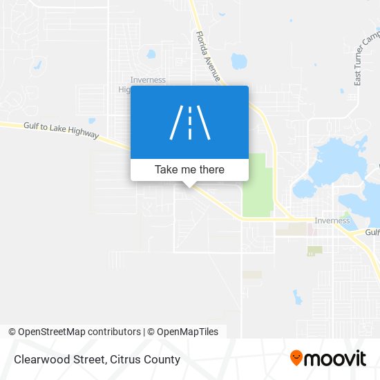 Clearwood Street map