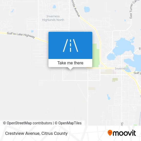 Crestview Avenue map