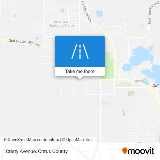 Mapa de Cristy Avenue