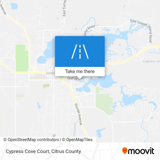 Cypress Cove Court map