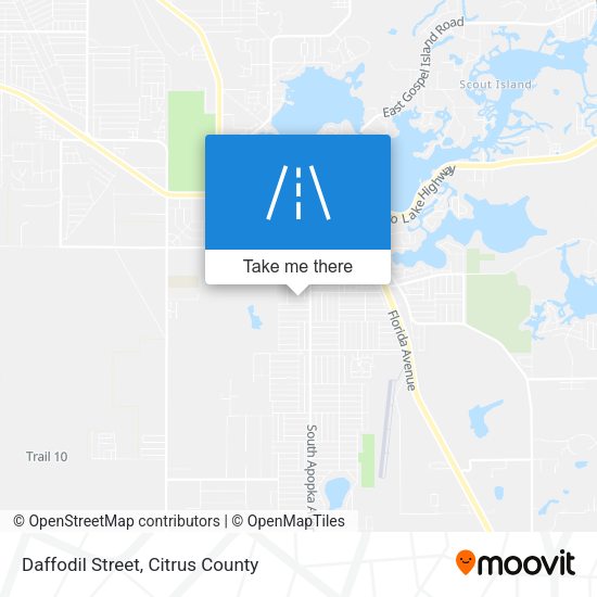 Mapa de Daffodil Street