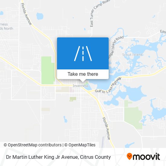 Dr Martin Luther King Jr Avenue map