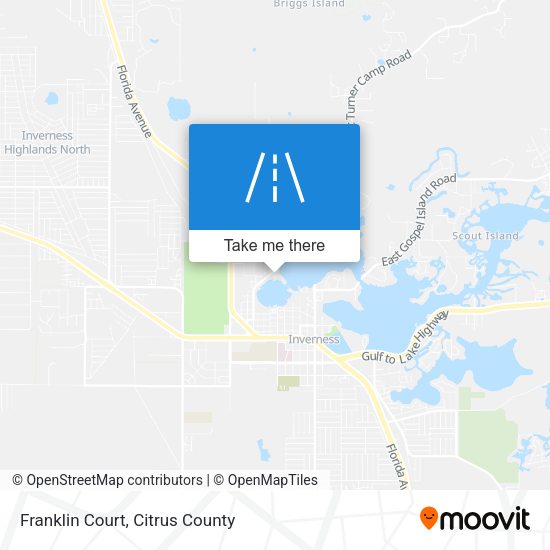 Franklin Court map