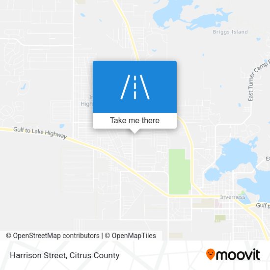 Mapa de Harrison Street