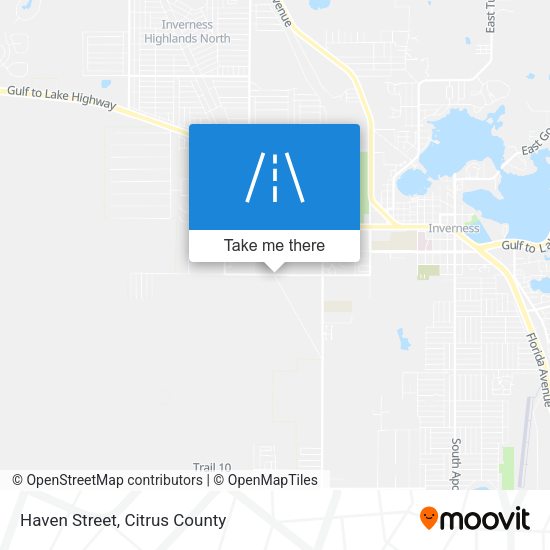 Haven Street map