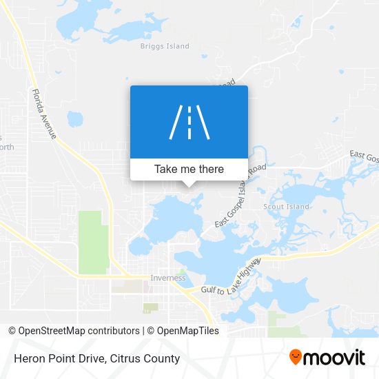 Mapa de Heron Point Drive
