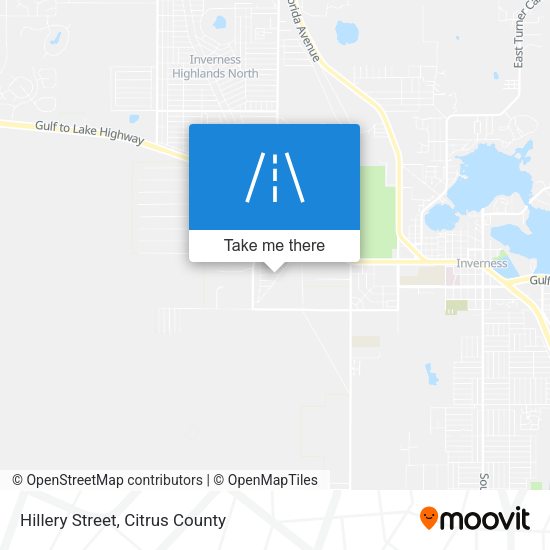 Mapa de Hillery Street