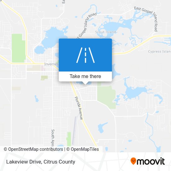 Lakeview Drive map