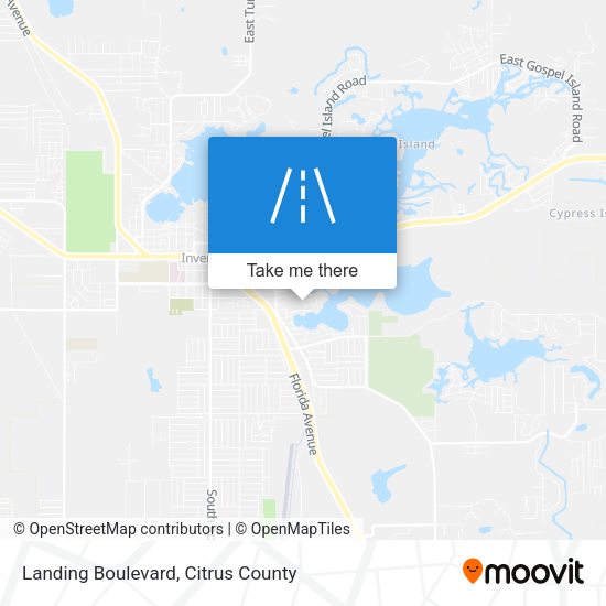 Mapa de Landing Boulevard