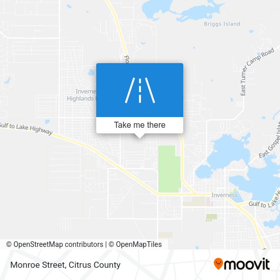 Monroe Street map