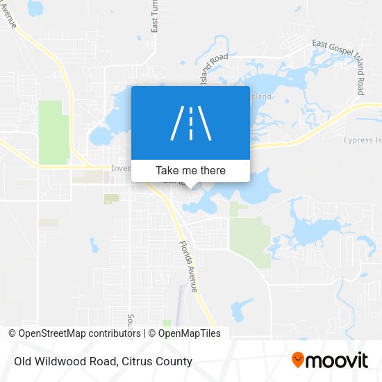 Mapa de Old Wildwood Road