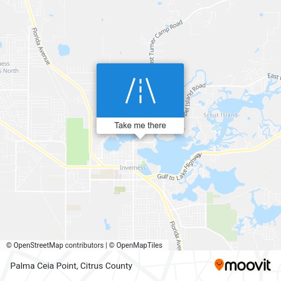 Palma Ceia Point map