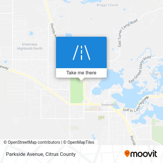 Mapa de Parkside Avenue