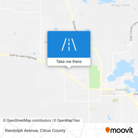 Mapa de Randolph Avenue